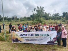 JMSI Riau Kunjungi Pusat Pembibitan Agroforestri Mitra PHR di Pematang Pudu