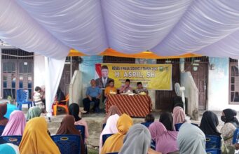 Wakil Rakyat Siak H Asril Gelar Reses Masa Sidang II di RT 06 RW 05 Kelurahan Perawang