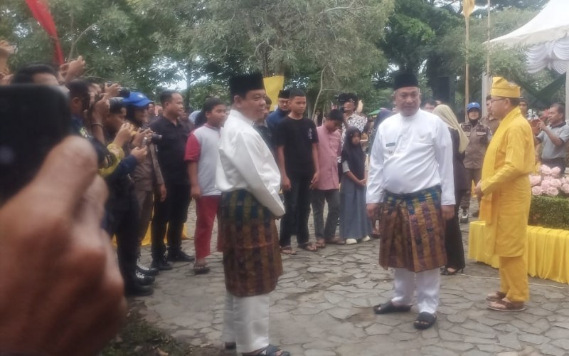 Sambut Bulan Suci Ramadhan 1447 H, Pemkab Rohul dan LAMR Gelar Tradisi Adat Potang Bolimau